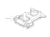 Chassi överdel 220AC, 230ACX, 260ACX, Solar Chassi överdel 220AC, 230ACX, 260ACX, Solar