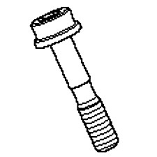 SCREW ITXSCFMO M5X25 T27 10,9