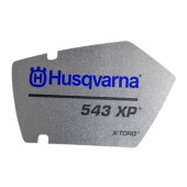 Dekal Startapparat Husqvarna 543XP Dekal Startapparat Husqvarna 543XP