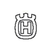 Decal husqvarna crown 41MM fla Decal husqvarna crown 41MM fla