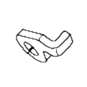 Spjällaxel 5791908-01 Spjällaxel 5791908-01