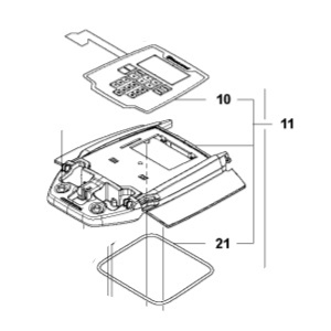 Täcklocksats med tangentbord