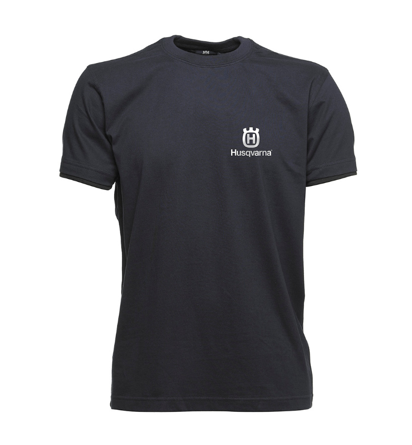 Husqvarna T-Shirt - litet tryck XXL