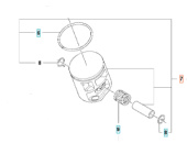 Kolv 545, 545G Mark II, 550XP, 550XPG Mark II Kolv 545, 545G Mark II, 550XP, 550XPG Mark II