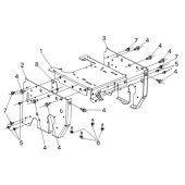Frame Top Weldment Ms668 Husqv Frame Top Weldment Ms668 Husqv
