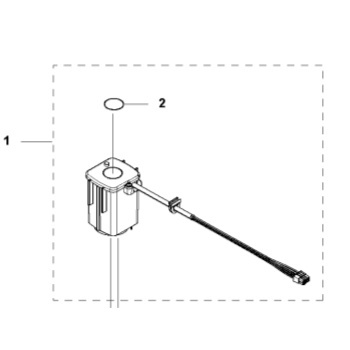 Klippmotor Automower 310, 315, 315X
