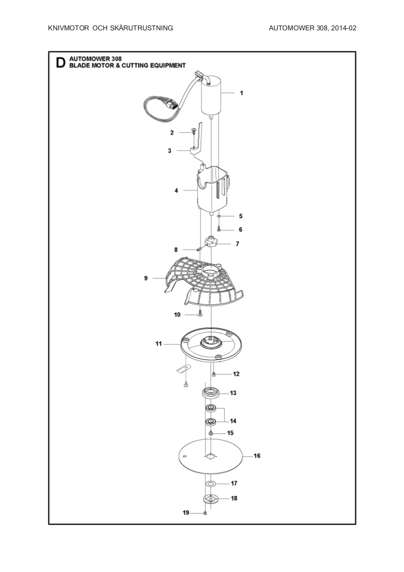 Klippmotor 105, Gardena & Mcculloch