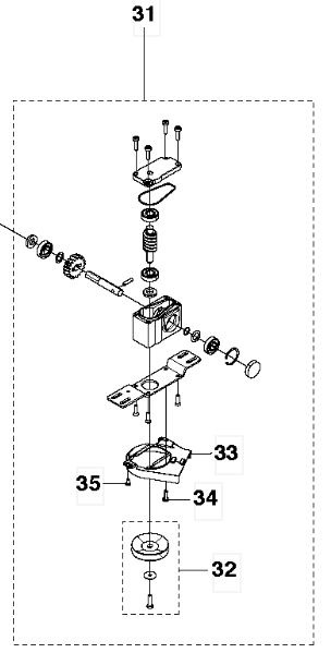 Snäckväxel med skydd