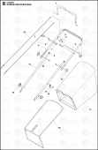 GRASS BAG ASSY 2,3 CU FT, 21 I GRASS BAG ASSY 2,3 CU FT, 21 I
