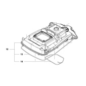 Chassi Övre 310, 315, 315X, Sileno Chassi Övre 310, 315, 315X, Sileno