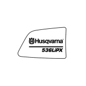 Dekal Husqvarna 536LiPX Dekal Husqvarna 536LiPX