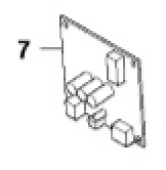 Kretskort Laddstation 220AC, 230ACX, 260ACX, 265ACX Kretskort Laddstation 220AC, 230ACX, 260ACX, 265ACX