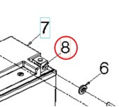 Mutter Fyrkant M6 11X8,5 Zpb Mutter Fyrkant M6 11X8,5 Zpb