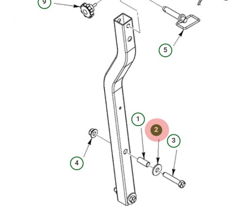 WASHER PLAIN .688X1.75X.138 ST