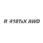 Decal engine hood r 418TSX AWD Decal engine hood r 418TSX AWD