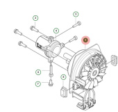 Motor assy adapter spare part Motor assy adapter spare part