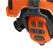 Hjälm Husqvarna hjälm Technical fluorescerande med Bluetooth och FM Radio X-com R Hjälm Husqvarna hjälm Technical fluorescerande med Bluetooth och FM Radio X-com R
