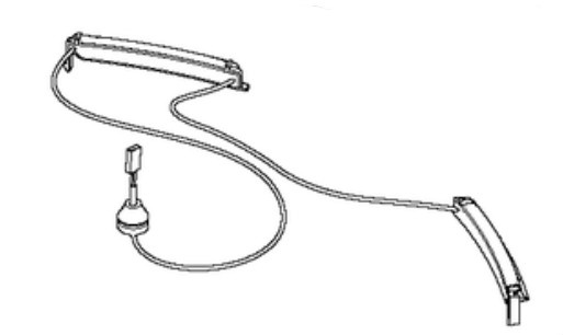 Kablage LED orange till Automower 520 EPOS, 550 EPOS