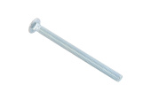 Bolt cup head square neck bolt 1/2-13 x 6-1/2 in gr5 clear zinc Bolt cup head square neck bolt 1/2-13 x 6-1/2 in gr5 clear zinc