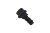 Bolt hexagon head with flange shoulder bolt 5/16-18 x 7/8 in gr5 black zinc Bolt hexagon head with flange shoulder bolt 5/16-18 x 7/8 in gr5 black zinc