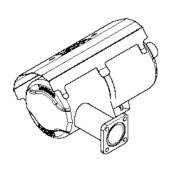 Muffler Muffler P520D Muffler Muffler P520D