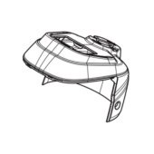 Cover Steering Column Top P520 Cover Steering Column Top P520