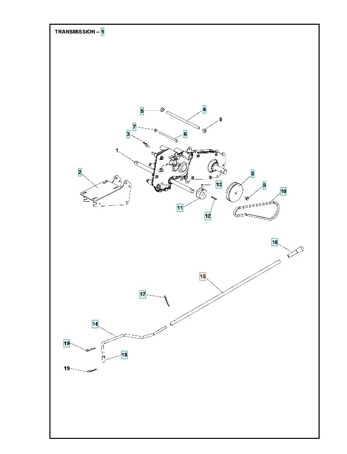 Shift Lever Roto400 Mk2