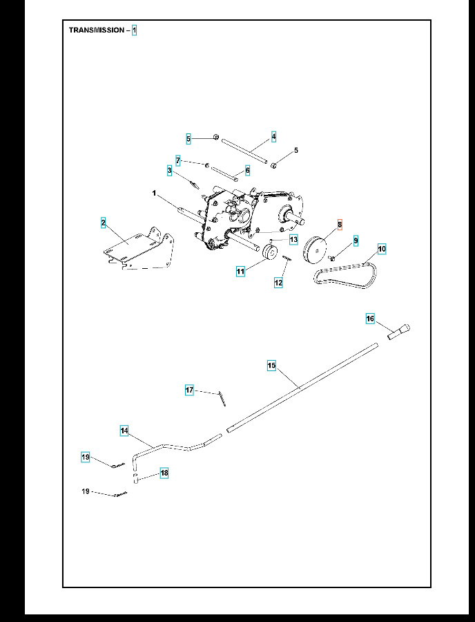 Pulley Transmission Pulley  1