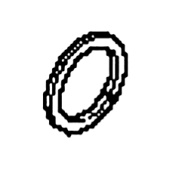 Washer Round 10X13X1 Pa6 Black Washer Round 10X13X1 Pa6 Black