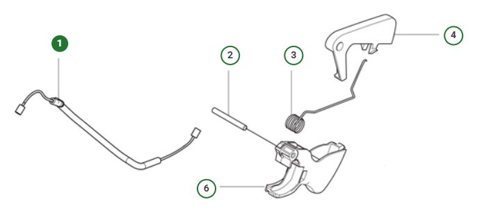 Throttle Cable Assy Rh,39Cc