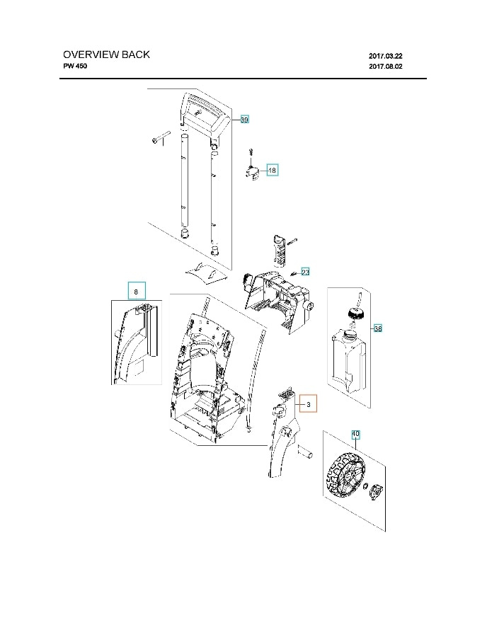 Bumper Left Dark Grey