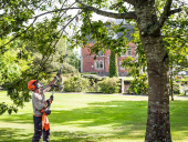 Husqvarna 525LK med trimmertillsats Husqvarna 525LK med trimmertillsats