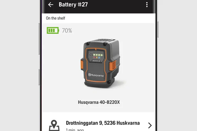 Husqvarna Batteri B220X 6 Ah 36V