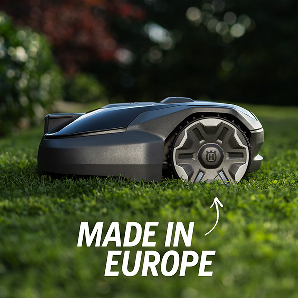 Husqvarna Automower® 410VE Nera Robotgräsklippare | Garage på köpet!