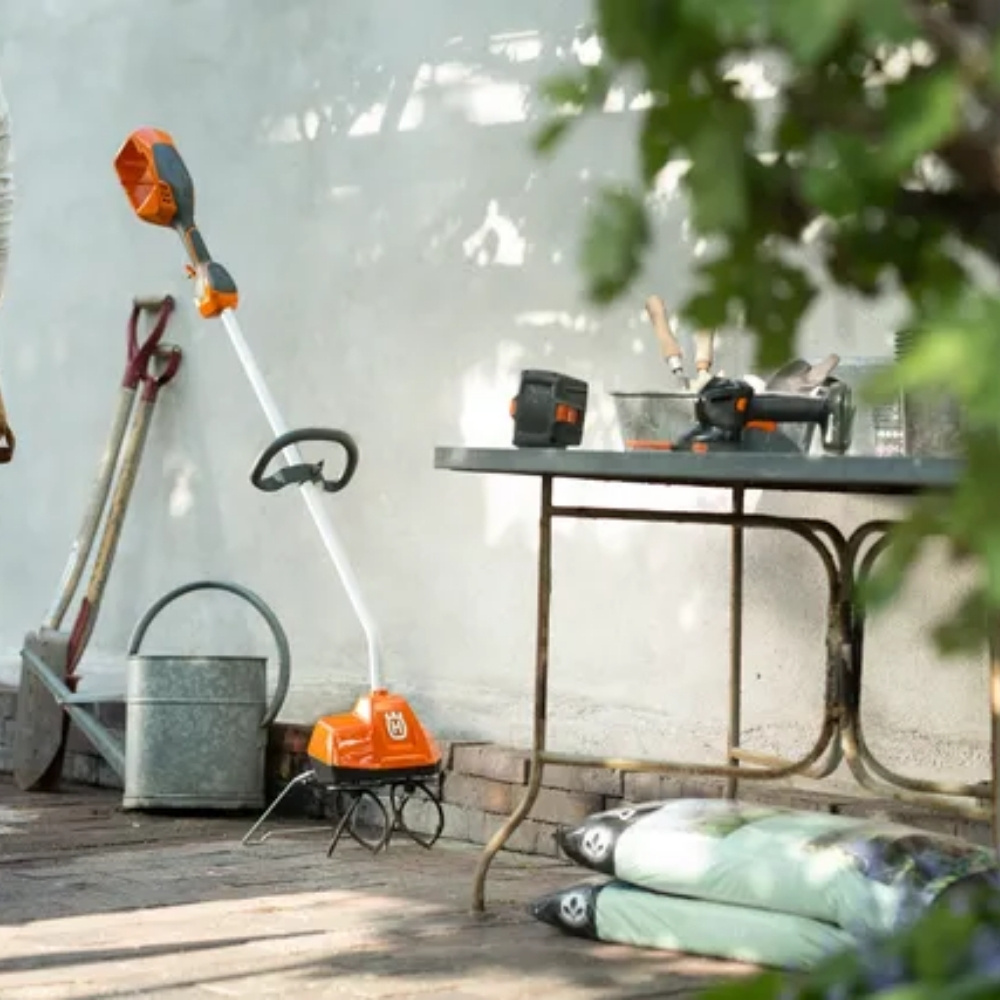 Husqvarna TH 125i Kultivator utan batteri och laddare