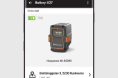 Husqvarna Batteri B360X 10 Ah 36V Husqvarna Batteri B360X 10 Ah 36V