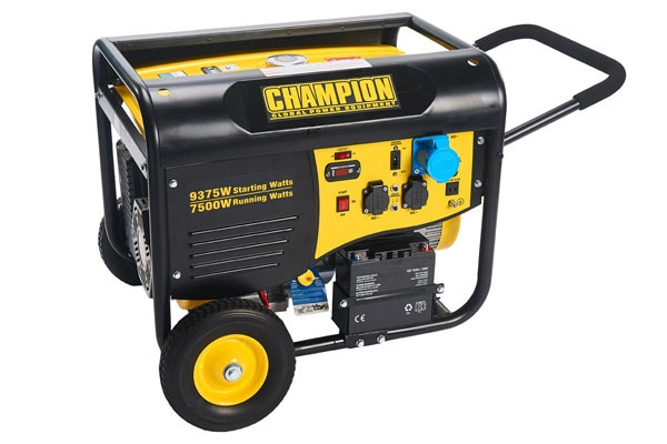 CHAMPION 8000W Elverk, bensin 1-fas